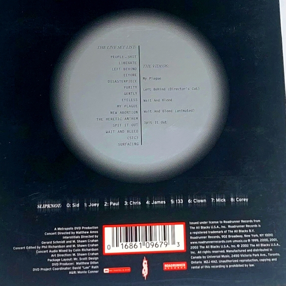 Slipknot Disasterpieces 2 DVD Set - I Love the Case Design!!! - Picture 4 of 6